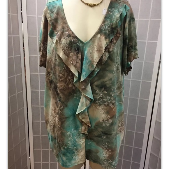 Dressbarn/Draper’s Damon, blouses(2), size 2X/3X.: - Picture 8 of 12